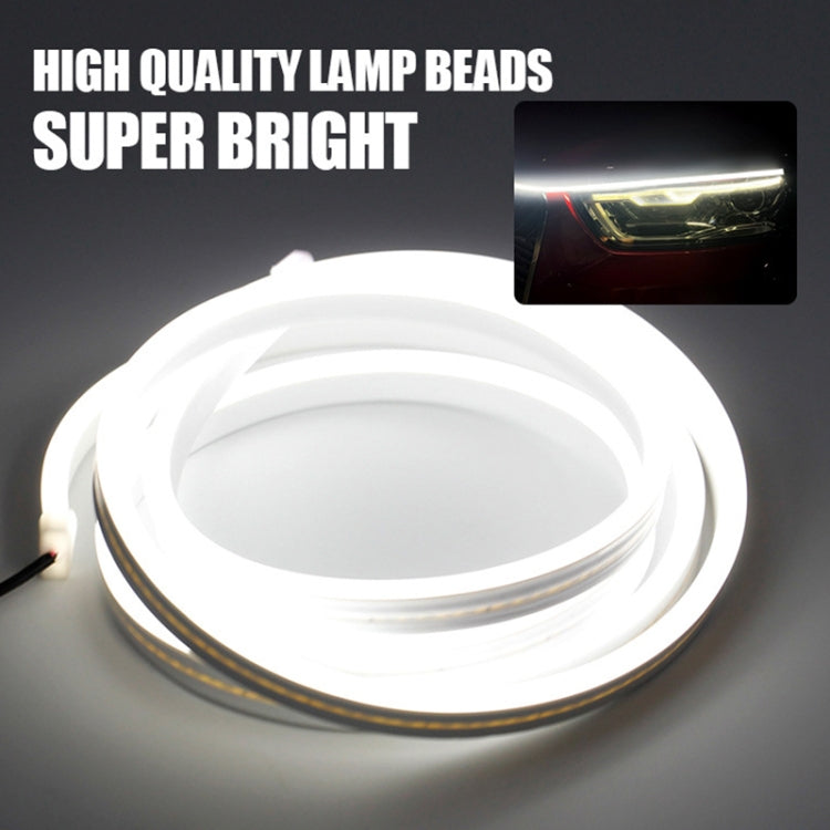 2m Car Daytime Running Super Bright Decorative LED Atmosphere Light (White Light) - Decorative Lights by PMC TechLife | Online Shopping South Africa | PMC TechLife | Buy Now Pay Later Mobicred