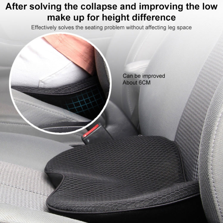 Car mini Seat Cushion Breathable Lumbar Seat Mat (Beige) - Seat Accessories by PMC TechLife | Online Shopping South Africa | PMC TechLife | Buy Now Pay Later Mobicred