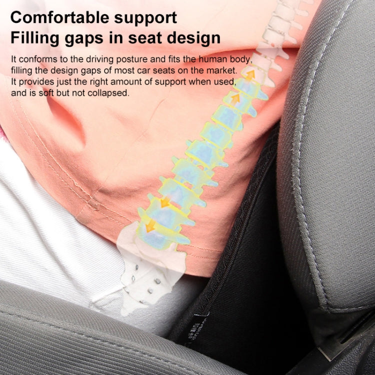 Car mini Seat Cushion Breathable Lumbar Seat Mat (Red) - Seat Accessories by PMC TechLife | Online Shopping South Africa | PMC TechLife | Buy Now Pay Later Mobicred