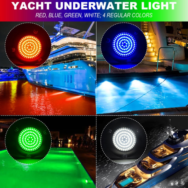 Ship / Yacht 10-30V 90LEDs Waterproof Stainless Steel Underwater Light (Green Light) - Marine Accessories & Parts by PMC TechLife | Online Shopping South Africa | PMC TechLife | Buy Now Pay Later Mobicred