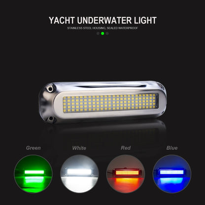 Ship / Yacht 10-30V 120LEDs Waterproof Stainless Steel Underwater Light (Blue Light) - Marine Accessories & Parts by PMC Jewellery | Online Shopping South Africa | PMC Jewellery | Buy Now Pay Later Mobicred