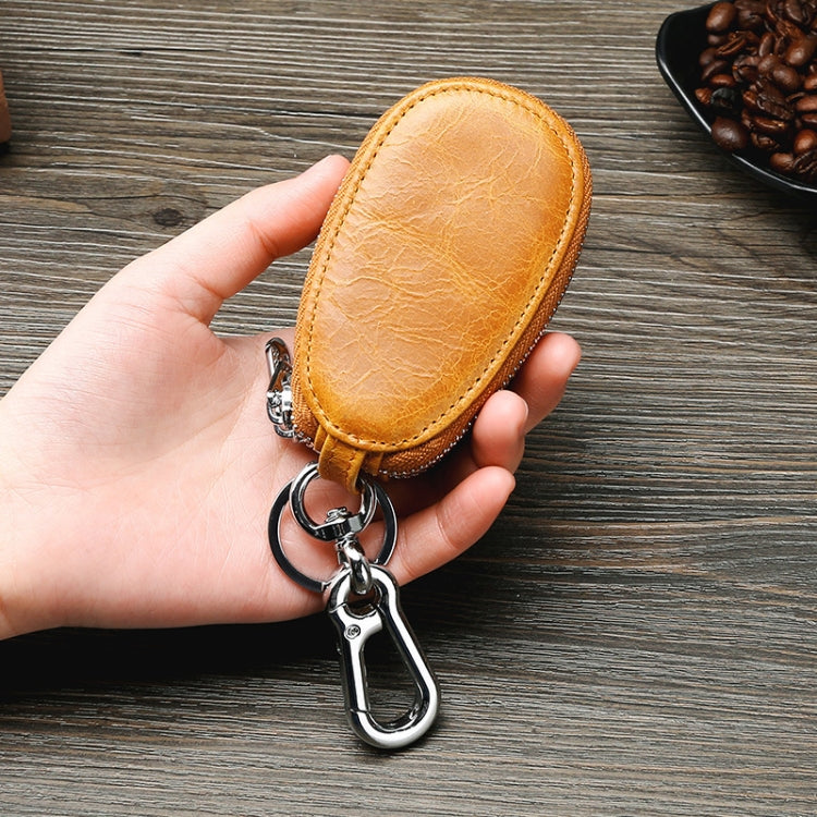 TP-9006 Double-deck Multi-function Car Key Bag(Brown) - Car Key Cases by PMC TechLife | Online Shopping South Africa | PMC TechLife | Buy Now Pay Later Mobicred