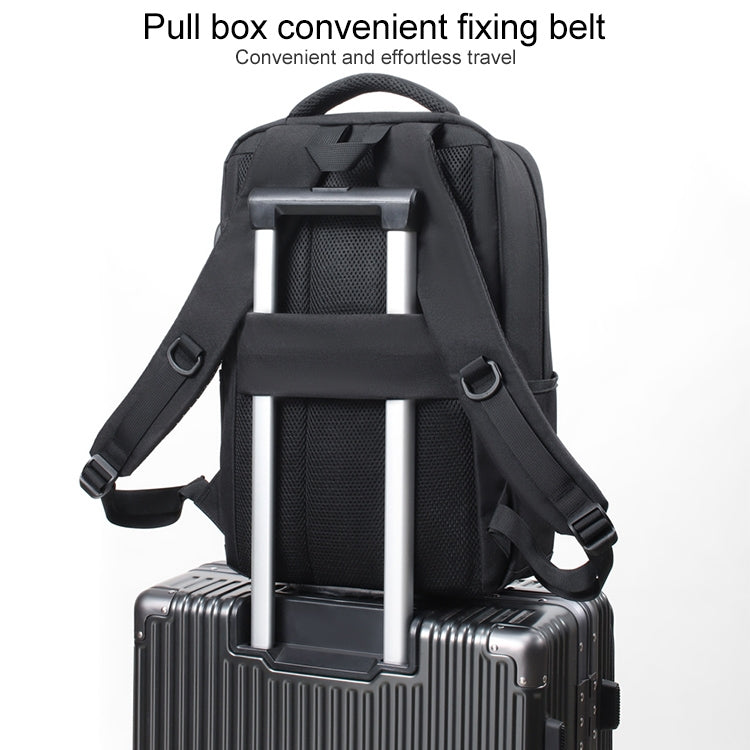 cxs-611 Multifunctional Oxford Laptop Bag Backpack(Black) - free shipping - PMC Jewellery - Order now!