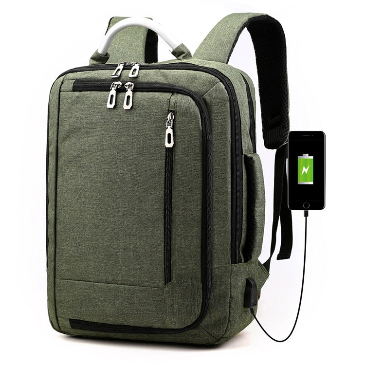 cxs-620 Multifunctional Oxford Laptop Bag Backpack (Army Green) - Backpack by PMC Jewellery | Online Shopping South Africa | PMC Jewellery | Buy Now Pay Later Mobicred