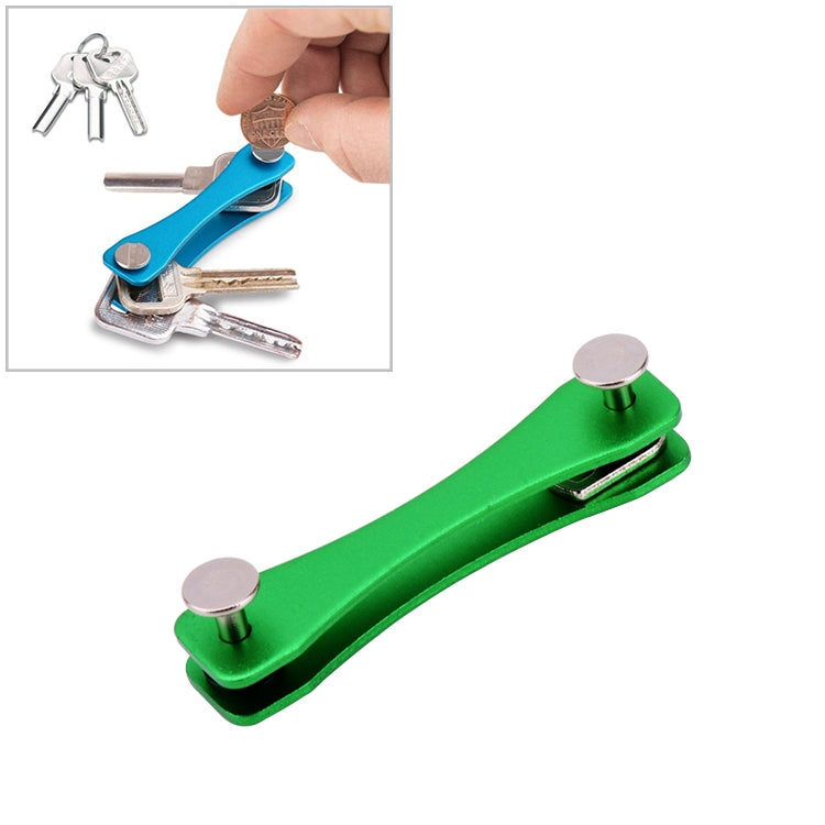 Portable Metal Key Storage Clip(Green) - Retaining Clips by PMC TechLife | Online Shopping South Africa | PMC TechLife | Buy Now Pay Later Mobicred
