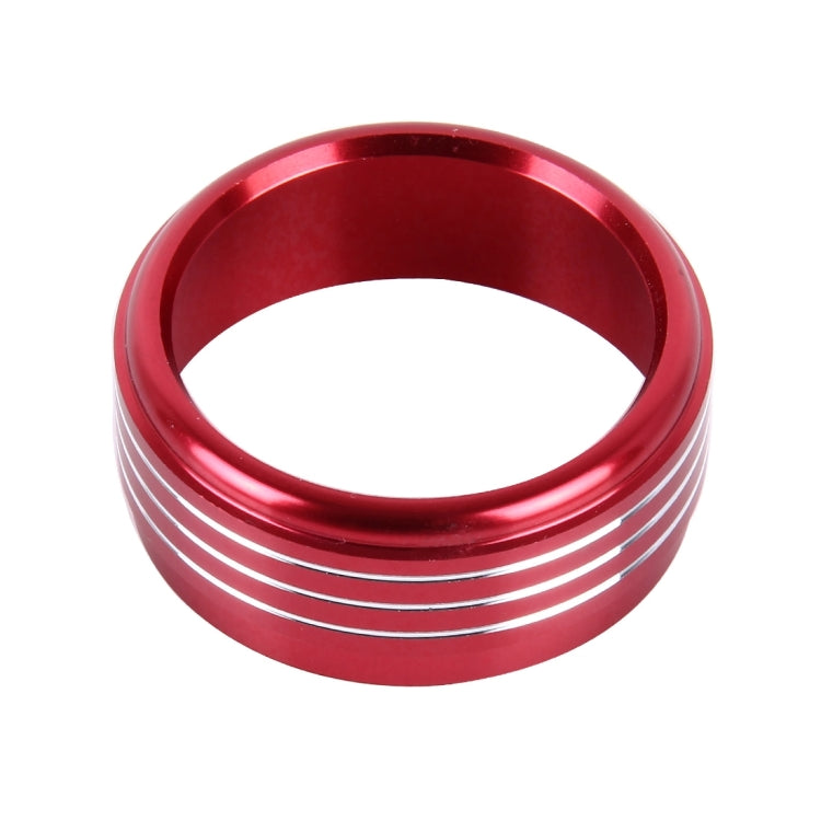 3 PCS Car Aluminum Air Conditioner Knob Case For Subaru(Red) - Decoration Rings by PMC Jewellery | Online Shopping South Africa | PMC Jewellery | Buy Now Pay Later Mobicred