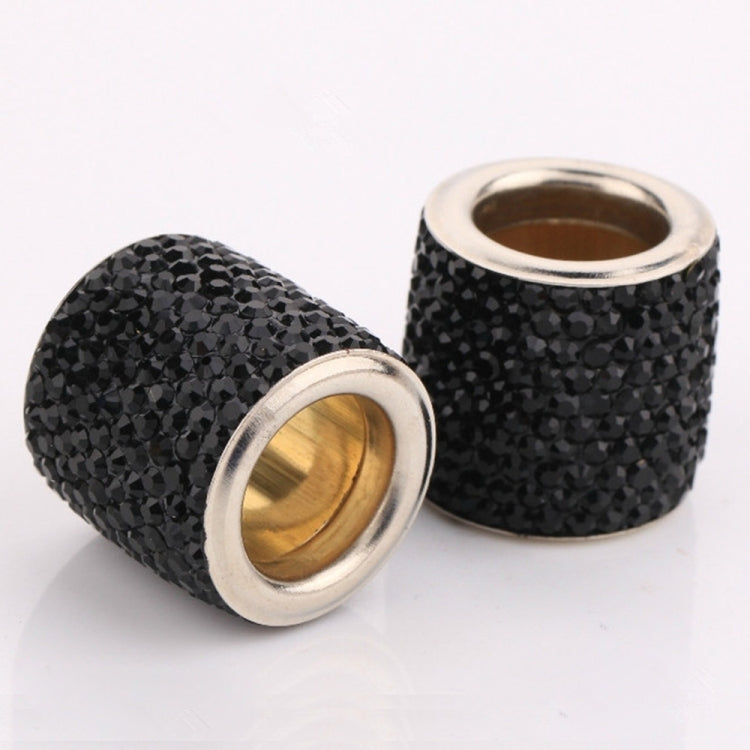 4 PCS Car Crystal Head Pillow Modified Decoration(Light Grey) - Seat Accessories by PMC TechLife | Online Shopping South Africa | PMC TechLife | Buy Now Pay Later Mobicred