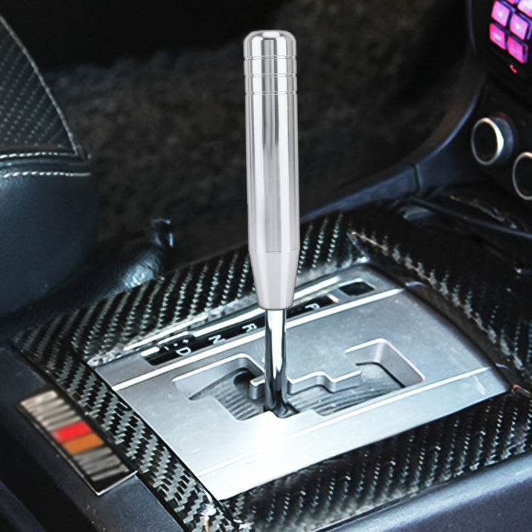 Universal Long Strip Shape Car Gear Shift Knob Modified Shifter Lever Knob, Length: 18cm(Silver) - Shift Knob by PMC Jewellery | Online Shopping South Africa | PMC Jewellery | Buy Now Pay Later Mobicred