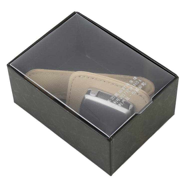 Car Multi-functional Sunglasses Clip Holder(Beige) - Sunglasses & Glasses Clips by PMC TechLife | Online Shopping South Africa | PMC TechLife | Buy Now Pay Later Mobicred