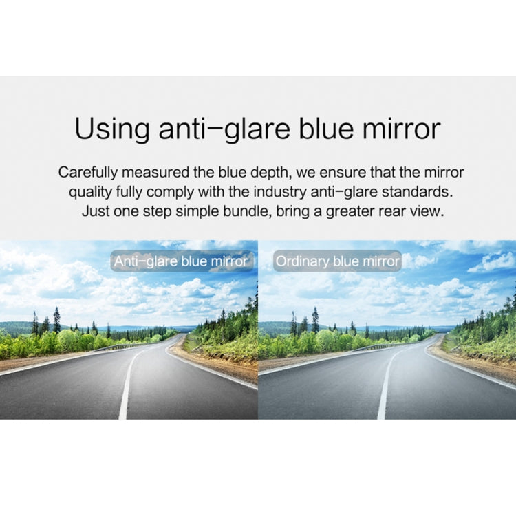 V100 7 inch LCD Touch Screen Rear View Mirror Car Recorder with Separate Camera, 170 Degree Wide Angle Viewing, Support Night Vision / Loop Video / Motion Detection / G-Sensor / TF Card - Car DVRs by PMC TechLife | Online Shopping South Africa | PMC TechLife | Buy Now Pay Later Mobicred