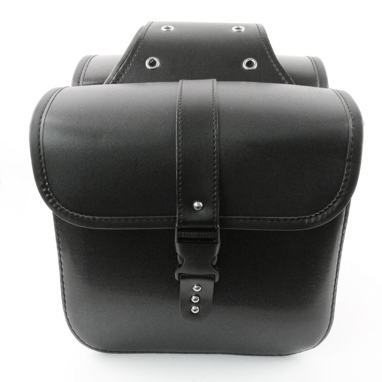 Motorcycle Accessories Modified Side of the Box Leather Bag Knight Bag Kit(Black) - Bags & Luggages by PMC TechLife | Online Shopping South Africa | PMC TechLife | Buy Now Pay Later Mobicred