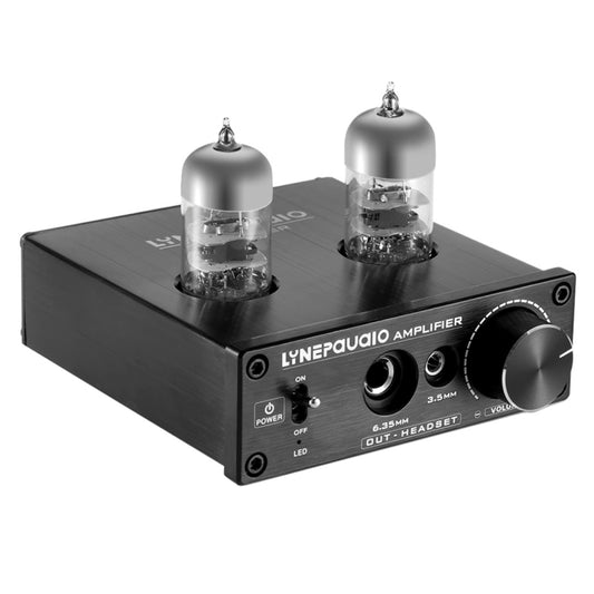 LINEPAUDIO A962 HiFi 6J9 Vacuum Tube Power Headphone Amplifier USB ASIO Sound Card(Black) -  by PMC Jewellery | Online Shopping South Africa | PMC Jewellery | Buy Now Pay Later Mobicred