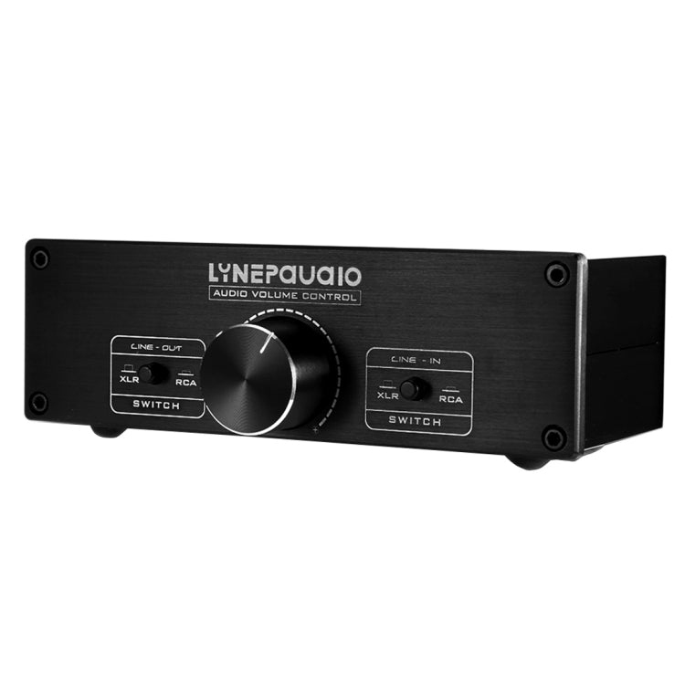 LINEPAUDIO A967 Full-balanced Passive PreAmp Active Speaker Two-channel Volume Controller(Black) -  by PMC Jewellery | Online Shopping South Africa | PMC Jewellery | Buy Now Pay Later Mobicred