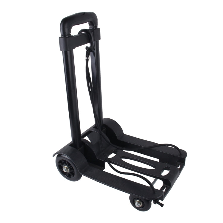 Lightweight Portable Folding Luggage Carts Travel Trolley with Rope - Hand Carts by PMC Jewellery | Online Shopping South Africa | PMC Jewellery | Buy Now Pay Later Mobicred