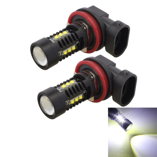 2 PCS MZ 10W 1080 LM 5500K H8/H11 12 XB-D LED Car Front Fog Lights Car Car Fog Light Auto Daytime Running Lights, DC 12-24V(White Light) - Fog / Driving Lights by MZ | Online Shopping South Africa | PMC Jewellery