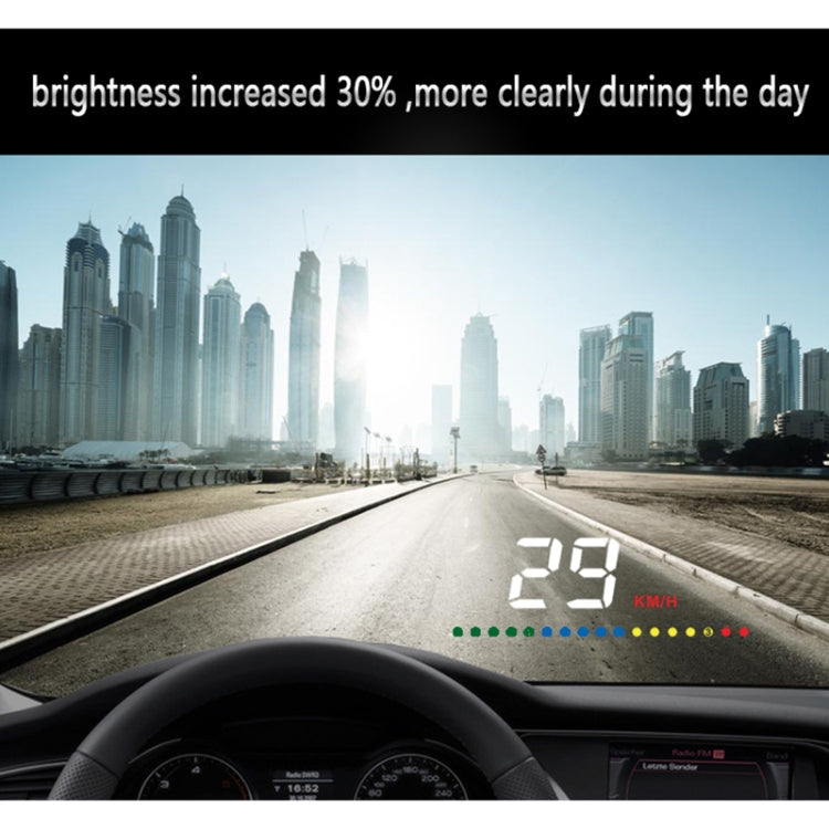 A200 OBD2 3.5 inch Vehicle-mounted Head Up Display Security System, Support Car Speed / Engine Revolving Speed Display / Water Temperature / Voltage - Head Up Display System by PMC TechLife | Online Shopping South Africa | PMC TechLife | Buy Now Pay Later Mobicred