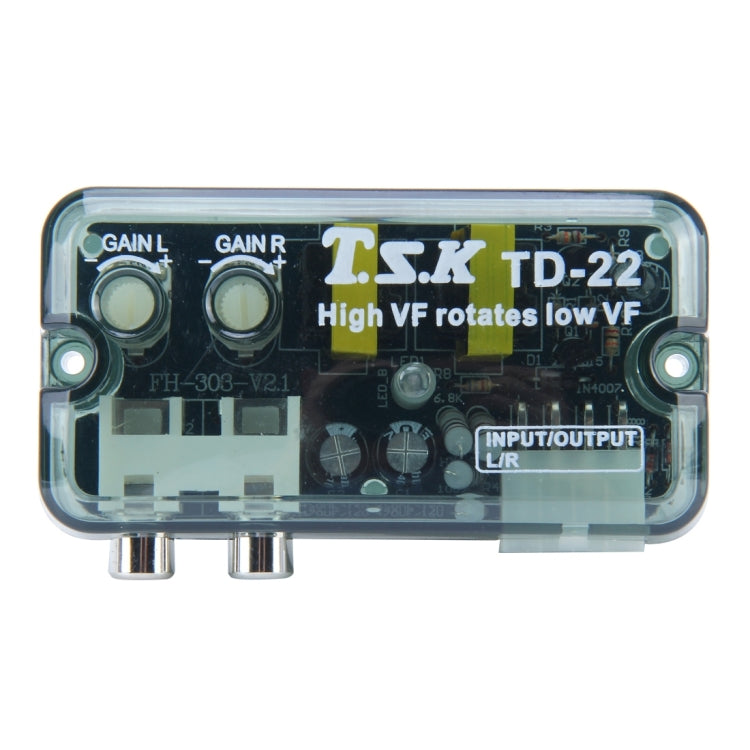 TSK TD-22 Car Stereo Speaker Level Converter, High VF Rotates Low VF - Car Amplifiers by PMC TechLife | Online Shopping South Africa | PMC TechLife | Buy Now Pay Later Mobicred