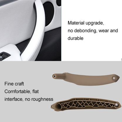 Car Interior Left Handle Inner Door Armrest Panel Pull 51416969401 for BMW X5 / X6, Left Drive(Brown) - Door Handles by PMC Jewellery | Online Shopping South Africa | PMC Jewellery | Buy Now Pay Later Mobicred