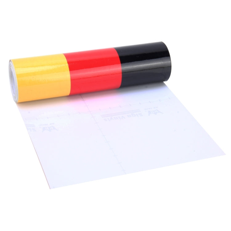 5m German Flag Car Plastic Wrap Sticker Decal Film - Decorative Sticker by PMC TechLife | Online Shopping South Africa | PMC TechLife | Buy Now Pay Later Mobicred