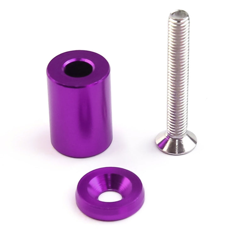 4 PCS Car Modified Isolation Column Engine Cover Blocked Up Screw Engine Turbine Ventilation Gasket Screw Washer (Purple) - free shipping - PMC TechLife - Order now!