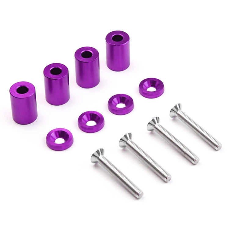 4 PCS Car Modified Isolation Column Engine Cover Blocked Up Screw Engine Turbine Ventilation Gasket Screw Washer (Purple) - free shipping - PMC TechLife - Order now!