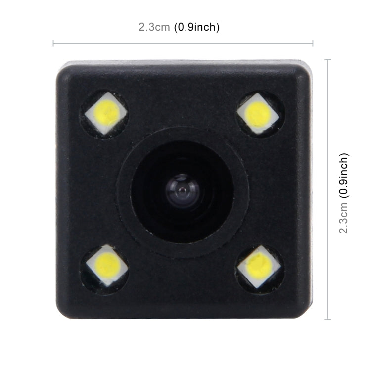 656x492 Effective Pixel HD Waterproof 4 LED Night Vision Wide Angle Car Rear View Backup Reverse Camera for Honda City 2014 - Rear View Cameras by PMC TechLife | Online Shopping South Africa | PMC TechLife | Buy Now Pay Later Mobicred