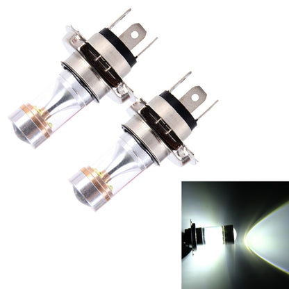 2 PCS H4 350 LM 6000K 30W White Light CREE 6 LED Car Fog Light Bulb, DC 12V - Fog / Driving Lights by PMC Jewellery | Online Shopping South Africa | PMC Jewellery