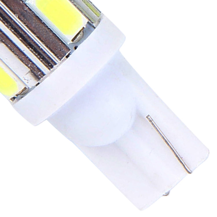 2 PCS T10 6W White Light 10 SMD 5630 LED Car Clearance Lights Lamp, DC 12V - Clearance Lights by PMC TechLife | Online Shopping South Africa | PMC TechLife | Buy Now Pay Later Mobicred