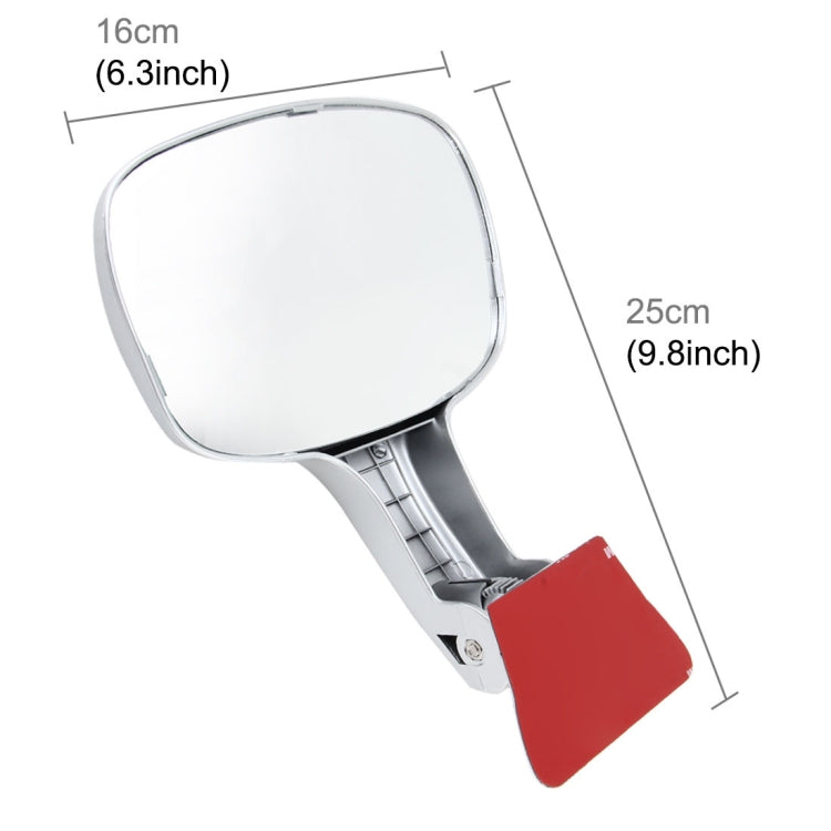 Car Rear Seat Rearview Mirror Back Row Rear View Mirror Children Observed Interior Mirror(Silver) - Interior Mirrors by PMC TechLife | Online Shopping South Africa | PMC TechLife | Buy Now Pay Later Mobicred