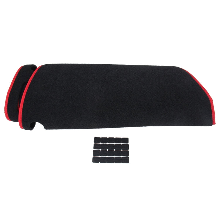 Car Light Instrument Panel Sunscreen Dashboard Mats Cover for Kia K2, Please Note Model and Year(Red) - Sound & Heat Insulation Cotton by PMC TechLife | Online Shopping South Africa | PMC TechLife | Buy Now Pay Later Mobicred