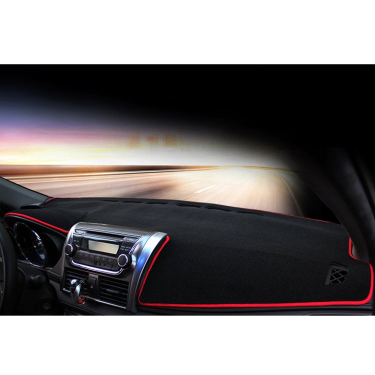 Car Light Instrument Panel Sunscreen Dashboard Mats Cover for Kia K2, Please Note Model and Year(Red) - Sound & Heat Insulation Cotton by PMC TechLife | Online Shopping South Africa | PMC TechLife | Buy Now Pay Later Mobicred