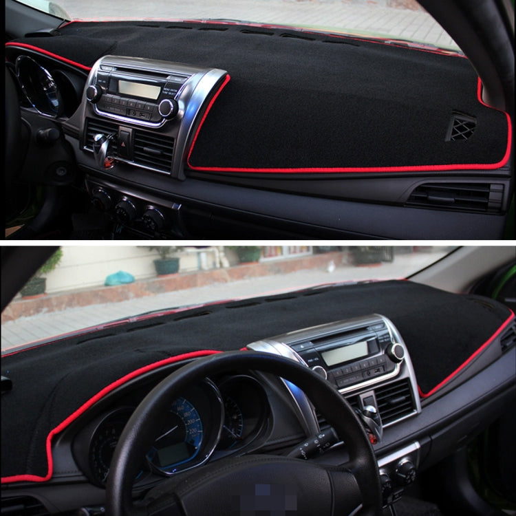 Car Light Instrument Panel Sunscreen Dashboard Mats Cover for Kia K2, Please Note Model and Year(Red) - Sound & Heat Insulation Cotton by PMC TechLife | Online Shopping South Africa | PMC TechLife | Buy Now Pay Later Mobicred
