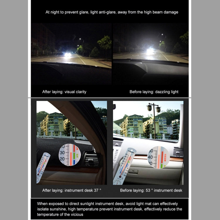 Car Light Instrument Panel Sunscreen Dashboard Mats Cover for Kia K2, Please Note Model and Year(Red) - Sound & Heat Insulation Cotton by PMC TechLife | Online Shopping South Africa | PMC TechLife | Buy Now Pay Later Mobicred