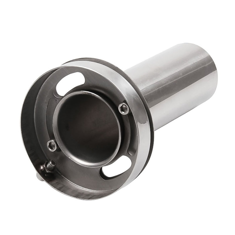 4.5 inch Universal Car 304 Stainless Steel Exhaust Pipe Muffler Unadjustable Tail Muffler Tip - Exhaust Pipes by PMC TechLife | Online Shopping South Africa | PMC TechLife | Buy Now Pay Later Mobicred