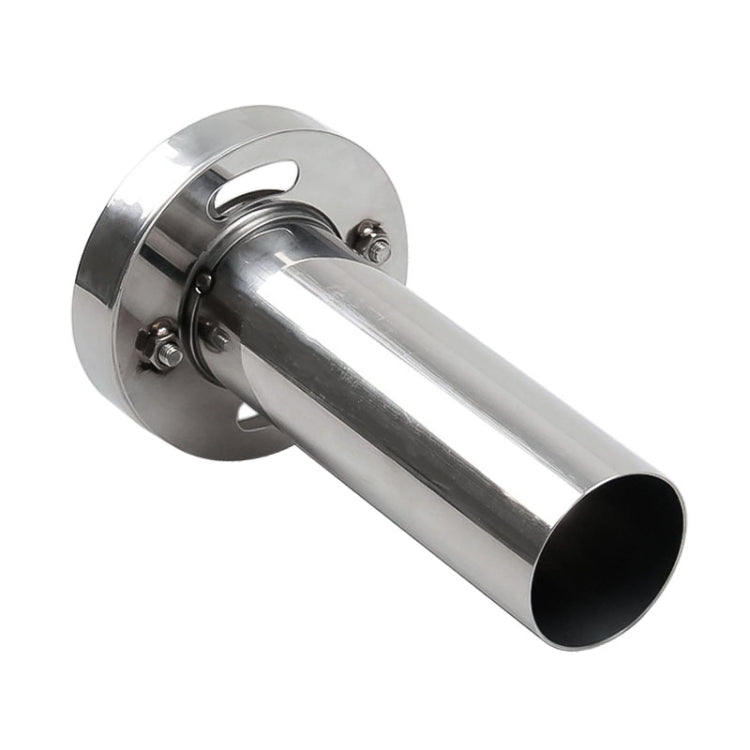 4.5 inch Universal Car 304 Stainless Steel Exhaust Pipe Muffler Adjustable Tail Muffler Tip - Exhaust Pipes by PMC TechLife | Online Shopping South Africa | PMC TechLife | Buy Now Pay Later Mobicred