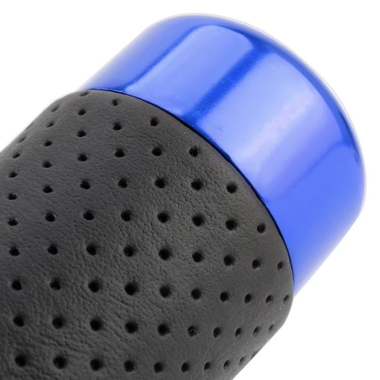 Metal Leather Long Column Car Shift Knob, Size: 18x3.3cm (Blue) - Shift Knob by PMC TechLife | Online Shopping South Africa | PMC TechLife | Buy Now Pay Later Mobicred