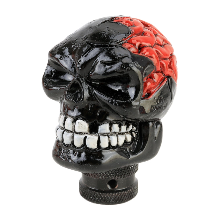 Universal Skull Head Shape Manual or Automatic Gear Shift Knob, Size: 8.7x5.5cm (Black) - Shift Knob by PMC TechLife | Online Shopping South Africa | PMC TechLife | Buy Now Pay Later Mobicred