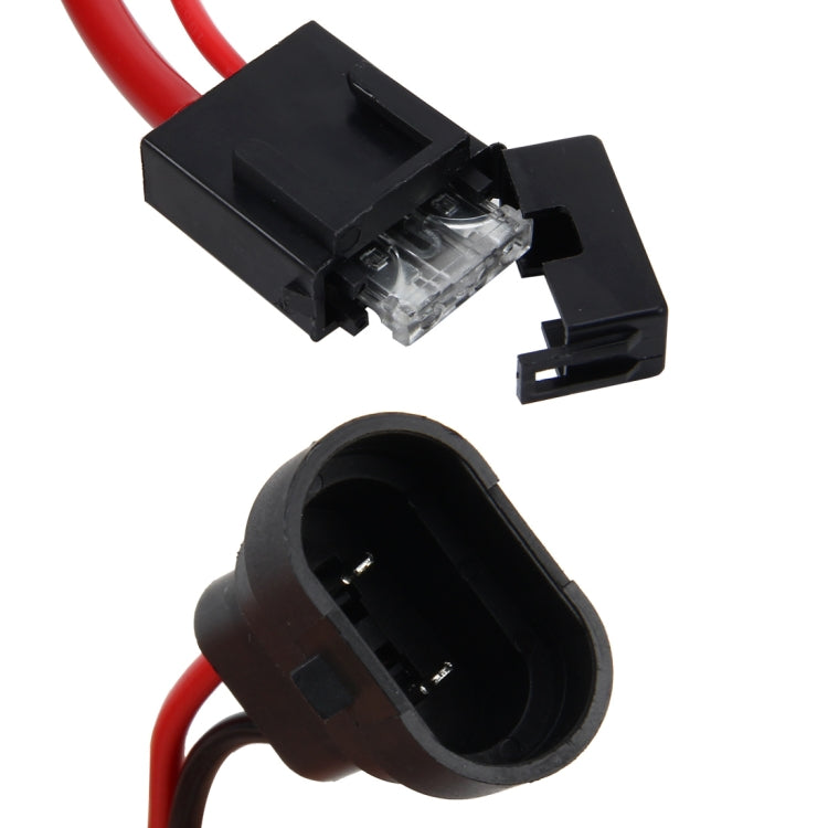 DC 12V 40A 9005 Bulb Strengthen Line Group HID Xenon Controller Cable Relay Wiring - Wires by PMC TechLife | Online Shopping South Africa | PMC TechLife | Buy Now Pay Later Mobicred