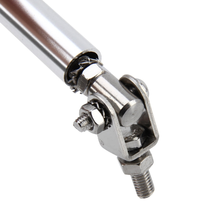 2 PCS Car Modification Large Surrounded By The Rod Telescopic Lever Front and Rear Bars Fixed Front Lip Back Shovel Adjustable Small Rod, Length: 15cm(Silver) - free shipping - PMC TechLife - Order now!