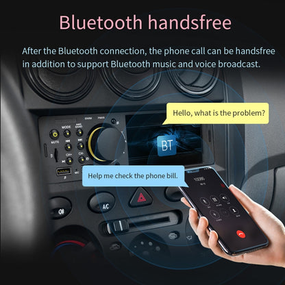 7805 4.1 inch Universal Car Radio Receiver MP5 Player, Support FM & Bluetooth & TF Card with Remote Control - Car MP3 & MP4 & MP5 by PMC Jewellery | Online Shopping South Africa | PMC Jewellery | Buy Now Pay Later Mobicred