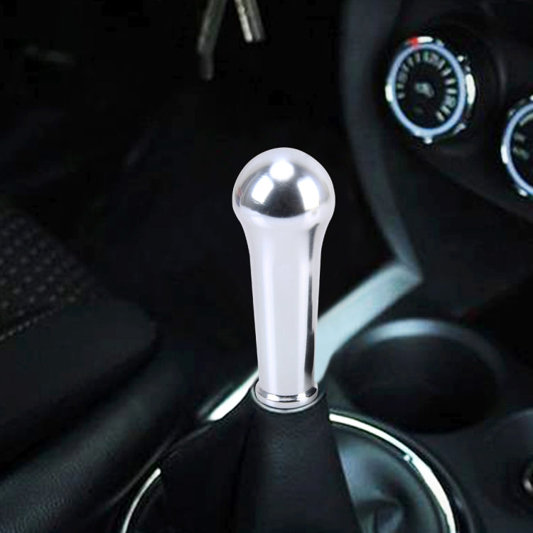 Universal Car Modified Shifter Lever Cover Manual Automatic Gear Shift Knob, Size: 10*4cm (Silver) - Shift Knob by PMC TechLife | Online Shopping South Africa | PMC TechLife | Buy Now Pay Later Mobicred