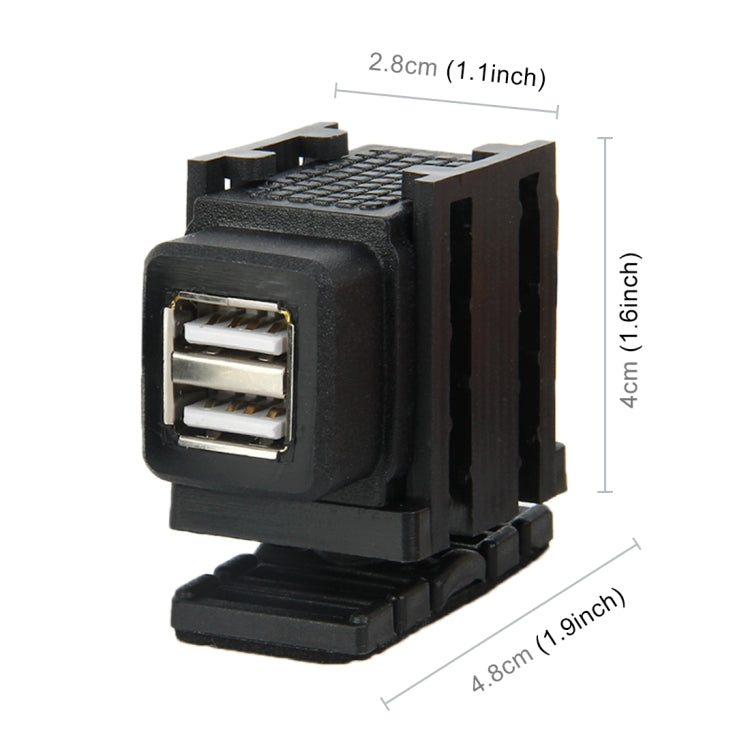Waterproof Motorcycle SAE To USB Cable Adapter 3.1A Dual Port Power Socket Adapter, for Smart Phones, Tablets, GPS - free shipping - PMC TechLife - Order now!