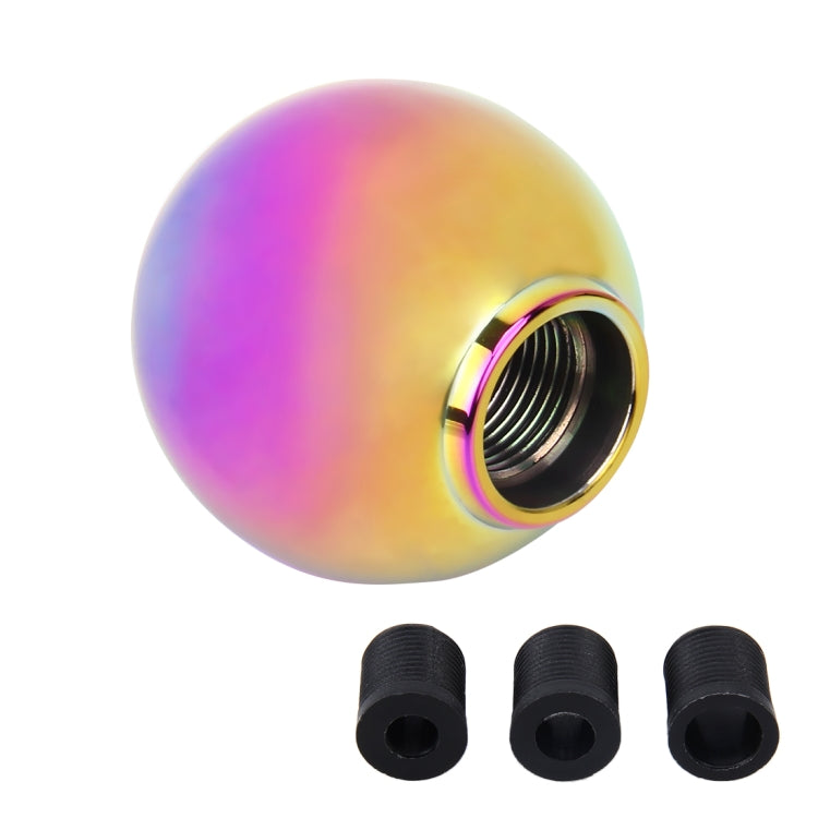 Universal Vehicle Car Gradient Blue Screwed Shifter Cover Manual Automatic Aluminum Gear Shift Knob - Shift Knob by PMC TechLife | Online Shopping South Africa | PMC TechLife | Buy Now Pay Later Mobicred