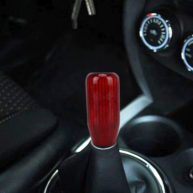 Universal Vehicle Car Shifter Cover Manual Automatic Carbon Fiber Gear Shift Knob - Shift Knob by PMC TechLife | Online Shopping South Africa | PMC TechLife | Buy Now Pay Later Mobicred