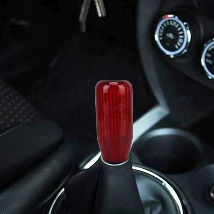 Universal Vehicle Car Shifter Cover Manual Automatic Carbon Fiber Gear Shift Knob - Shift Knob by PMC TechLife | Online Shopping South Africa | PMC TechLife | Buy Now Pay Later Mobicred