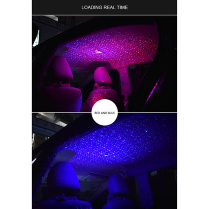 Car Roof Ceiling Decoration 5V Red Blue LED Star Night Lights Projector Atmosphere Galaxy Lamp - Atmosphere lights by PMC Jewellery | Online Shopping South Africa | PMC Jewellery | Buy Now Pay Later Mobicred