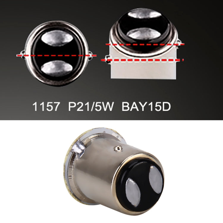 10 PCS Car Auto 1.2W 1157 BAY15D 22-LED Bulbs Brake Light - Brake Lights by PMC TechLife | Online Shopping South Africa | PMC TechLife | Buy Now Pay Later Mobicred