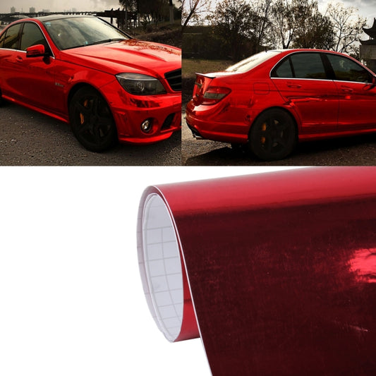 1.52m × 0.5m Electroplating Car Auto Body Decals Sticker Self-Adhesive Side Truck Vinyl Graphics(Red) - Auto Film by PMC Jewellery | Online Shopping South Africa | PMC Jewellery | Buy Now Pay Later Mobicred