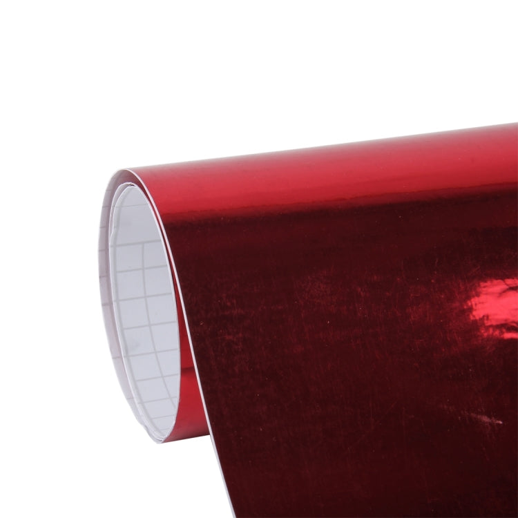 1.52m �� 0.5m Electroplating Car Auto Body Decals Sticker Self-Adhesive Side Truck Vinyl Graphics(Red) - Auto Film by PMc TechLife | Online Shopping South Africa | PMc TechLife | Buy Now Pay Later Mobicred