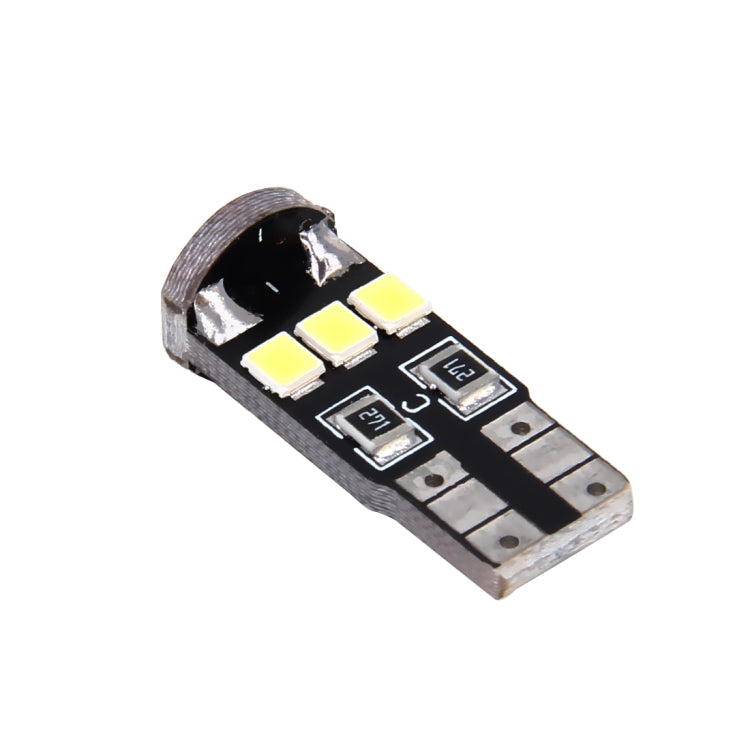 2 PCS T10/W5W/194/501 1.5W 90LM 6000K 9 SMD-3528 LED Bulbs Car Reading Lamp Clearance Light with Decoder, DC 12V - Clearance Lights by PMC Jewellery | Online Shopping South Africa | PMC Jewellery | Buy Now Pay Later Mobicred